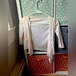 Long sleeve cardigan size 3/4t